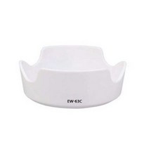 캐논 EW-63C / EF-S 18-55MM F3.5-5.6 IS STM /EOS 200D 100D 18-55 호환 후드 화이트, 3개