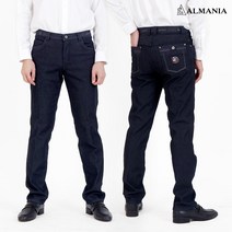 중년 남성 기모 일자 겨울 청바지 남자 스판 50대 의류