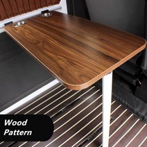 레저보트 낚시보트 소형배JayCreer 접이식 테이블 보트 해양 RV 가정용, 01 Wood Pattern