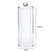 악세사리보관함 주얼리정리함 자개보석함 원목 트레이 목화 면봉 막대 메이크업 패드 주최자에 대 한 저장, 한개옵션1, 04 D