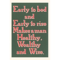 (영문도서) Vintage Journal Early to Bed Slogan Paperback, Found Image Press, English, 9781669513629