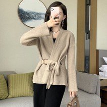 여성가디건 여성니트가디건 가을 반팔 롱 가디건 스웨터 코트 여성 가 과 겨울 패션 긴팔