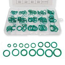 FKM Rubber O Rings Seal Assortment Set With Case 150PCS for Insulation Gasket Plumbing Air Condition, 1, FKM Rubber O Rings Seal Assort
