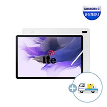 삼성전자 갤럭시탭S7 FE 태블릿PC LTE 64GB, 미스틱 실버, Wi-Fi+Cellular
