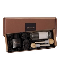 아뮈잔트 차량용 프리미엄 블랙 디퓨저 50ml + 리필 100ml, 1개, 로지에