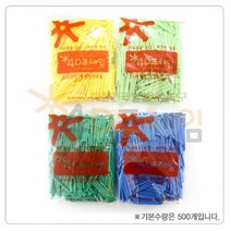 포디랜드 포디프레임 4D 연결봉 6cm 노랑 500개 기타매장 진열용품