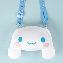 산리오 실리콘 빅 페이스 크로스백 대형 캐릭터 여아 가방 생일 조카 선물