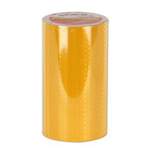 PET 반사테이프 반사 스티커 200mm X 10M 1개입, 황색, 1개