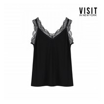 비지트인뉴욕 레이스 민소매 티(VWSSS14)