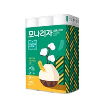 모나리자 천연펄프 3겹 코튼소프트 화장지 25m, 1팩, 30롤
