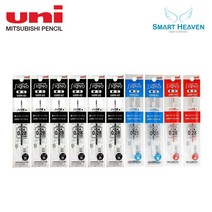유니볼 시그노 노크식 RT1 리필심 10개 UMR-82 UMR-83, 0.28 혼합x10개