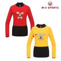 엠유스포츠 [엠유스포츠]여성 모티브 반집업 풀오버(MU20522PN04)