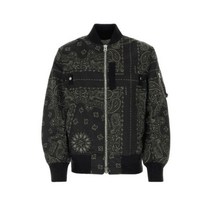 Sacai 반다나 프린팅 봄버 자켓