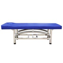 목욕탕 침대 때밀이 마사지 베드 세신 테이블 방수, (길이185)(폭70)(높이65)/파란색