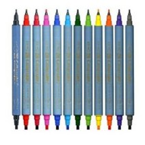 ZIG 캘리그라피 트윈팁 TC-3100 낱개, COBALT BLUE