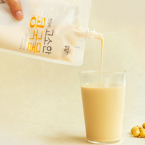 무가당 두유 100% 국산 콩국수 콩물 무첨가 소이밀크, 340gx5팩