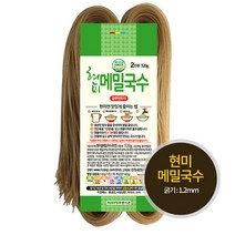 [팜쿡] 현미촌 100% 우리쌀 현미쌀 메밀국수 320gx3개 (6인분), 단품