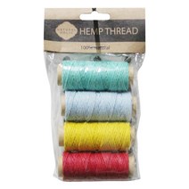 세기텍스타일 0.8mm 25yard 햄프끈 4개입 세트 (13color), 23m, No.1, 4개