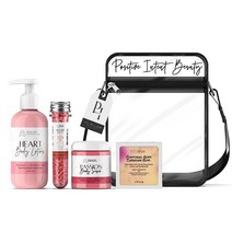 Positive Intent Beauty 셀프 케어 선물 세트 독특한 소울 로션 스피릿 스크럽 허니 비누 릴랙세이션 솔트재스민 USA 미국, Jasmine