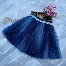 볼륨스커트 레더 울미니 울플리프 2022 봄과 가을 새 여자 레인보우 거즈 스팽글 푹신한 치마 새로운 어린이 39 s fairy tulle princess short