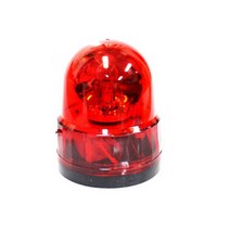 경광전기 회전 경광등 125파이 AC220V 적색(일반형-무음회전)