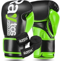 Raytos 권투 장갑 마이크로 화이버 가죽 통기성 킥복싱 훈련 펀칭 종합 격투기 샌드백 스트레스 발산 운동 부족 남녀 공용
