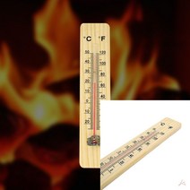 원목 온도계 화씨＋섭씨 온도기 학급온도계 막대온도계 아날로그온도계 실내온도계 학교온도계 온도계측기 실외온도계 사무실온도계