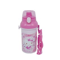 스케이터 원터치 물통, 400ml, 헬로키티
