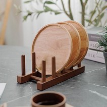바보사랑 DQ 480 원목 접시꽂이 3size 우드 접시 거치대 홀더.리빙톡톡, 소