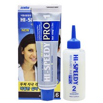 세화 하이 스피디/스피드 프로 컬러 크림/염색약 150g, 6호 흑갈색 / 1개:상세페이지 참조, 1개