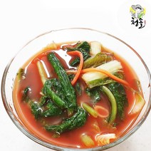 [청솔] 전라도 얼갈이 열무 물김치 (열무+얼갈이), 2kg