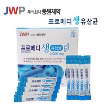 중원제약 프로메디 생 유산균 30포 * 6개(6개월) 12개(12개월) 6+1 12+2 요구르트맛 100억유산균, 180포, 2000mg