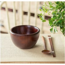 캠핑그릇 천연옻칠 고급 과일나무 우드 라면기 냉면기 소면기 주발 대접 세트, 1과일나무 라면기