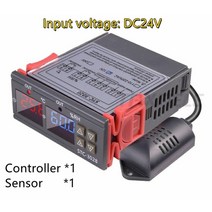 듀얼 디지털 온도 조절기 온도 습도 제어 stc-3028 온도계 습도계 컨트롤러 ac 110v 220v dc 12v 24v 10a