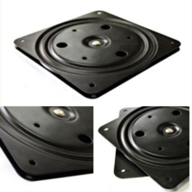 가구 회전판 대형 TV돌림판 200mm 턴테이블 DIY 회전 진열대 사각 돌림판 받침대