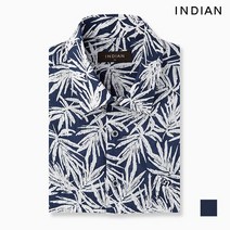 인디안 INDIAN 전판 알로하 패턴 반팔 셔츠_ MITNSWM4111