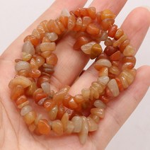 2021 새로운 자리 자연 세미-귀중 한 돌 자갈 페르시 붉은 마노 스톤 수제 공예 DIY 목걸이 팔찌 쥬얼리 선