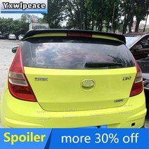 현대 I30 호환 플라스틱 비 도색 트렁크 립 후면 루프 스포일러 2008 2009 2010 2011 2012 2013, 3.Other Colours