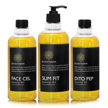 시크릿덤 천연 아로마 페이스 바디 오일 슬림핏 에센셜 500ml 천연오일 마사지오일겸용 마사지오일, 1개, 페이스셀오일