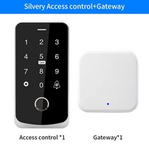 ABS도어 방수 NFC 블루투스 투야 앱 출입 제어 RFID 카드 생체 인식 지문 제어 키패드 도어락 13.56Mhz, 8.TF9  wifi gateway