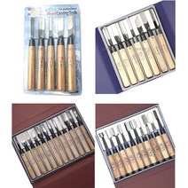 천비 조각도 조각칼 조각끌, 2. 천비 조각도 5pcs 블리스터케이스