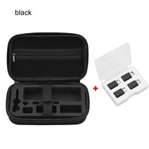 DJI 포켓 2 크리에이터 콤보용 미니 휴대용 가방 보관 케이스 댐핑 박스 여행 보호 짐벌 액세서리, Black set