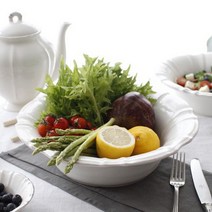 포르투갈 엔틱도자기 벨류세라믹 샐러드볼 30cm.테이블코드