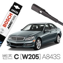 벤츠 C W205 에어로트윈 수입차 와이퍼 A843S C220d
