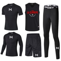 폴 조지 유니폼 이너웨어 세트 NBA 풀세트 농구복 의류