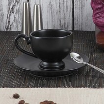 에소프레소잔 커피잔세트 블랙에스프레소 (동현) 90ml 66x55mm