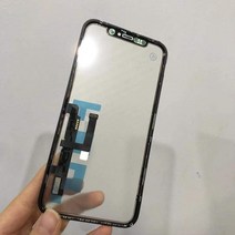 5PC Original은 모든 IOS 터치 스크린 OCA에서 작동합니다. iPhone X XR XS MAX 12 11 11PRO pro MAX LCD 외부 렌즈 패널 터치 센서, X에 대한 원본