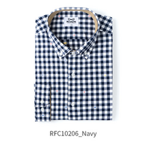 레디핏 데일리 캐쥬얼 블럭체크셔츠 TW레터 봄/가을 긴팔남방_RFC10205_6