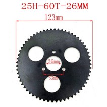 자전거 스프라켓 픽시휠 바퀴 시마노 스램 스프라켓 호환 12 11 10 9 8 7 단 50, 25h-60t-26mm