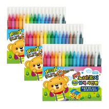 지구화학 지구 노마르지 사인펜 싸인펜, 16색 X 3개